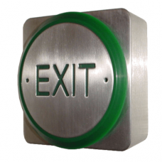 CDVI RTE85E Exit Logo Push Button (Surface)